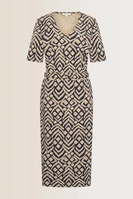 Expresso Dress travel print