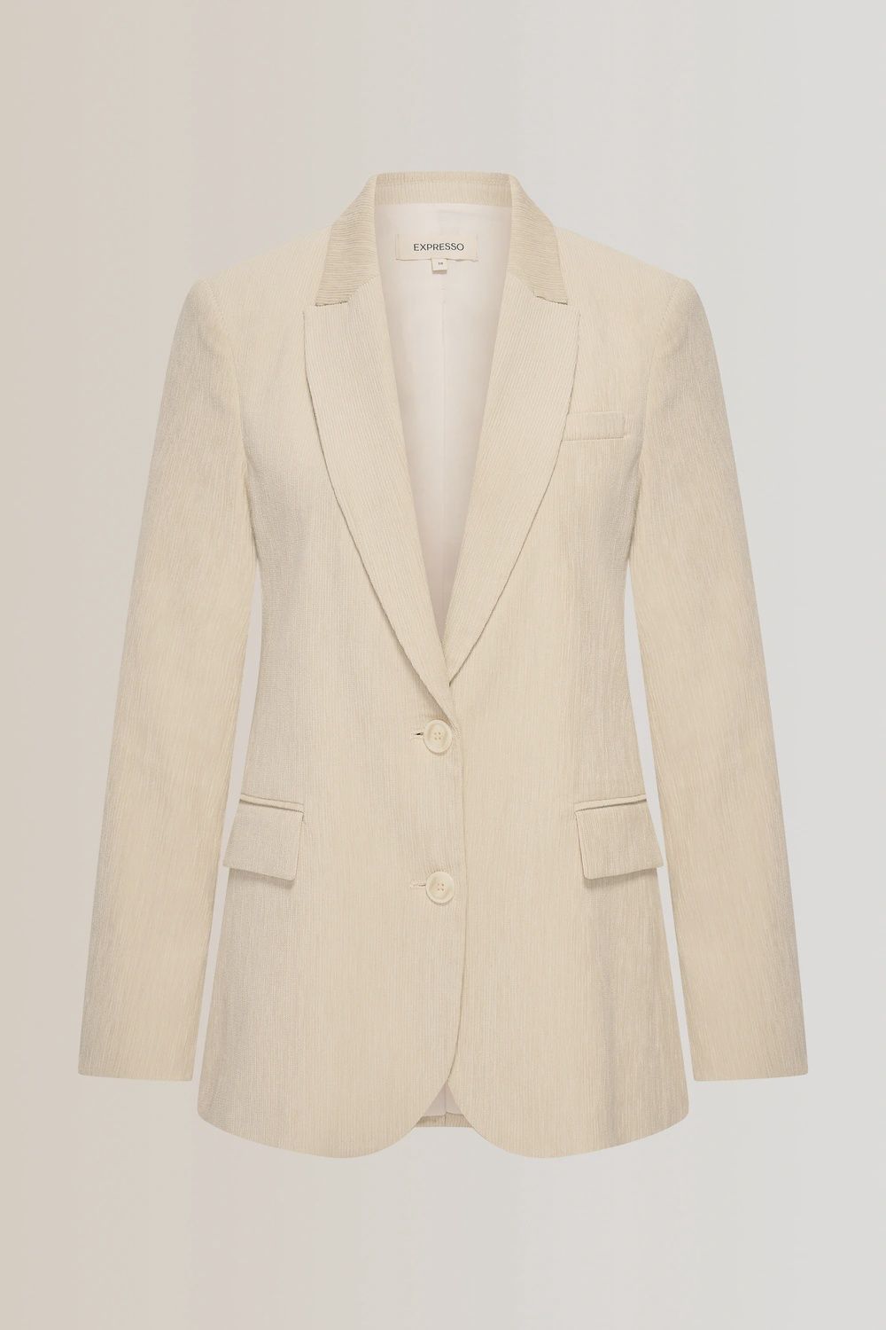 Expresso Blazer woven ribcord
