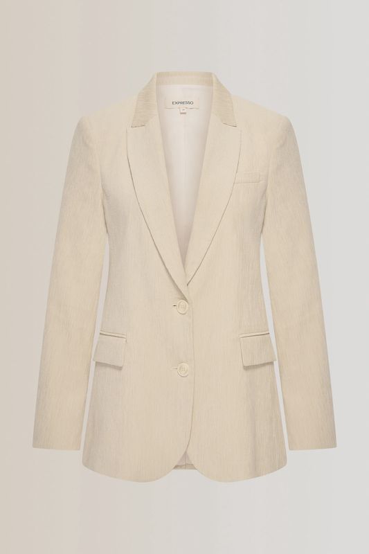 Expresso Blazer woven ribcord