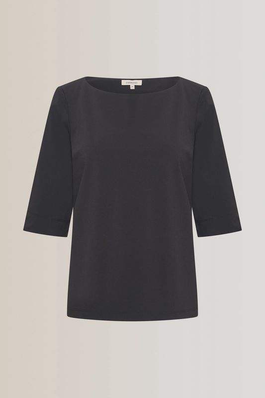 Expresso T-shirt travel 3/4 sleeve with split