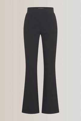 Expresso Pants jersey flared uni color