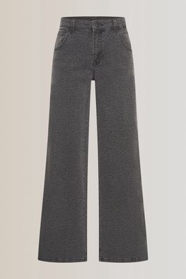 Expresso Pants denim wide leg print