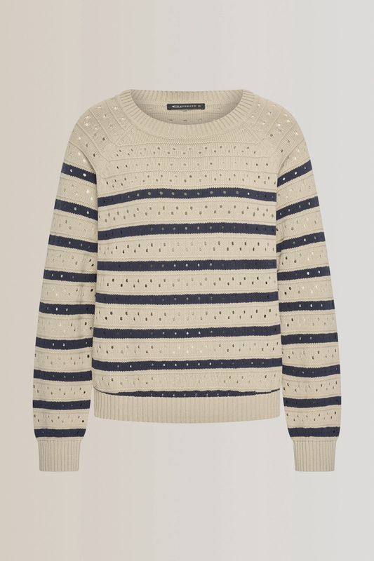Expresso Pullover cotton stripes