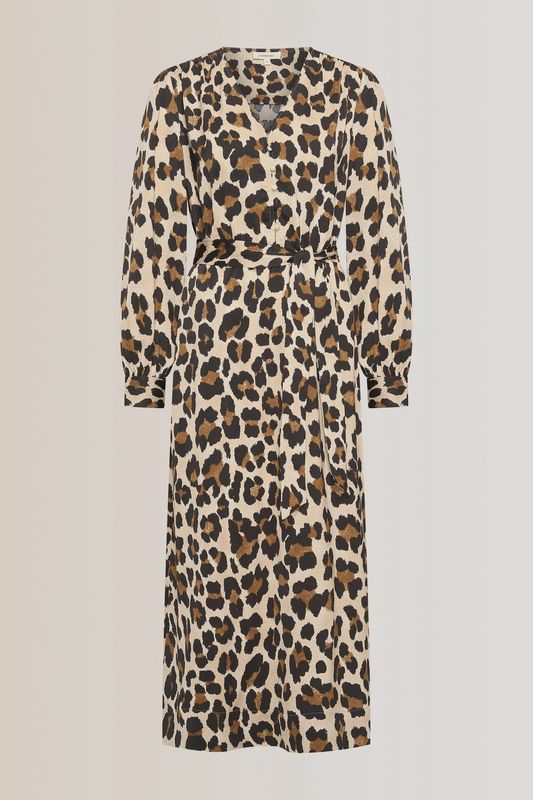 Expresso Dress woven satin print