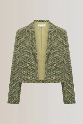 Expresso Blazer fancy cropped