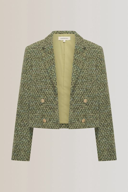 Expresso Blazer fancy cropped