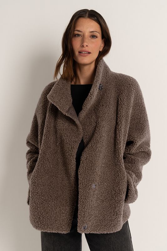 Maura Coat reversible lammy short