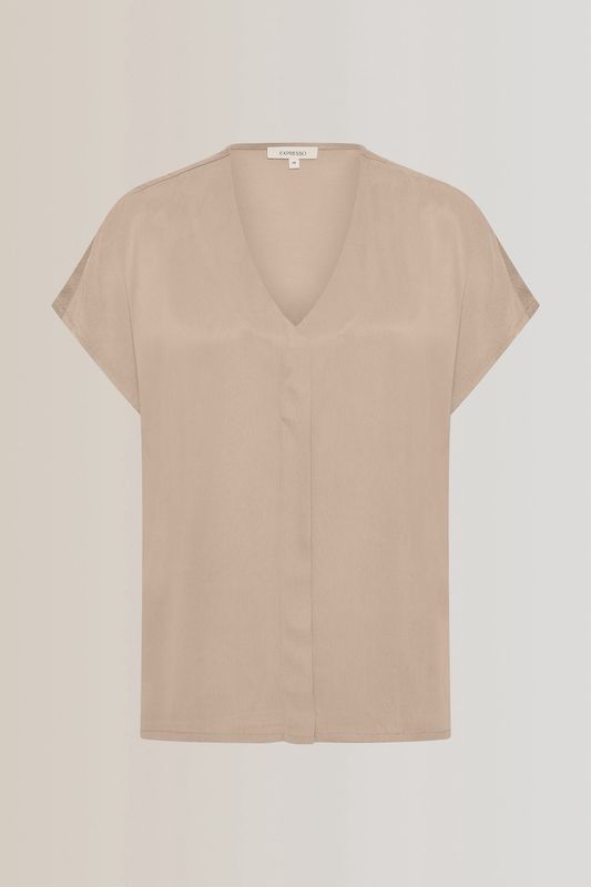 Expresso Soepelvallende V-hals top