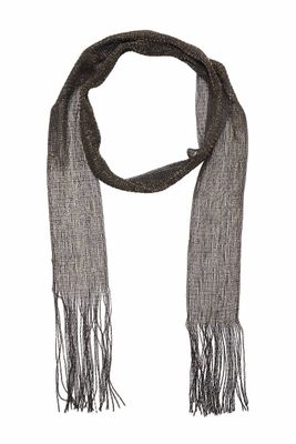 Expresso Sjaal met glitter zwart/goud