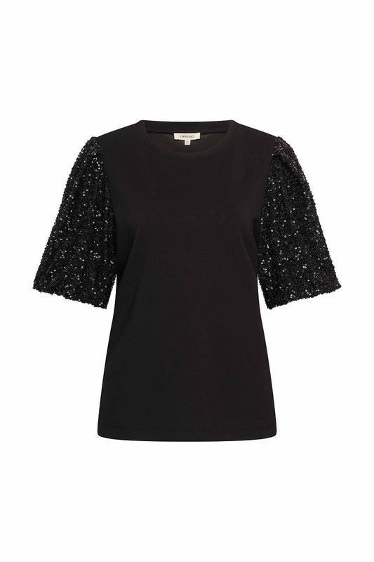 Expresso top met pailetten