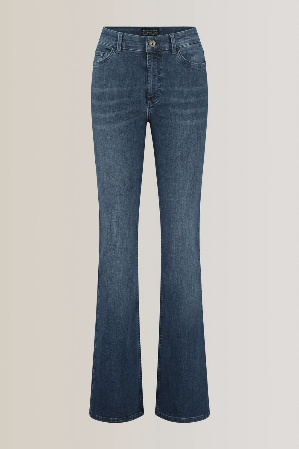 Expresso  jeans flared TOKYO high waist mid blue