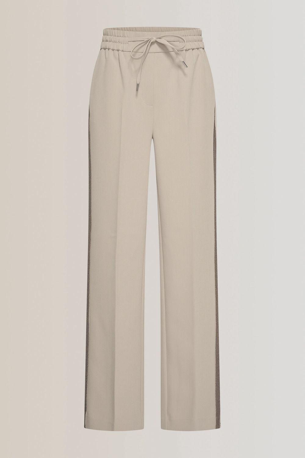 Expresso broek met pallettendetail zand