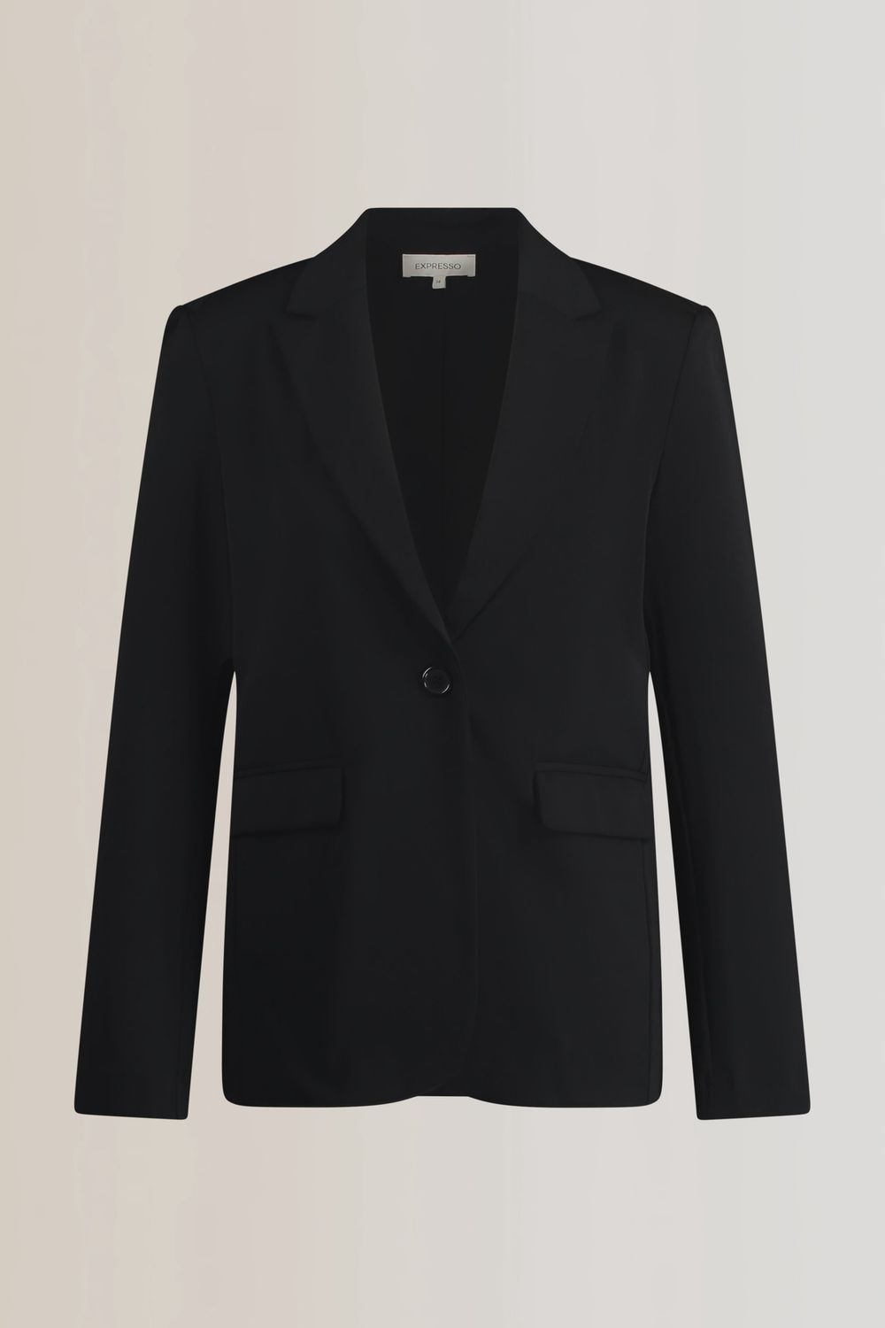 Expresso blazer travel basic zwart