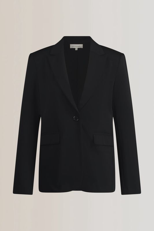 Expresso blazer travel basic zwart