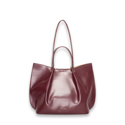 Bulaggi Loren shopper rounded bourgondi