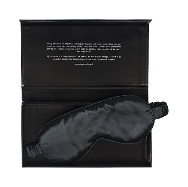 Beauty Pillow® Luxury Silk Mask - Black