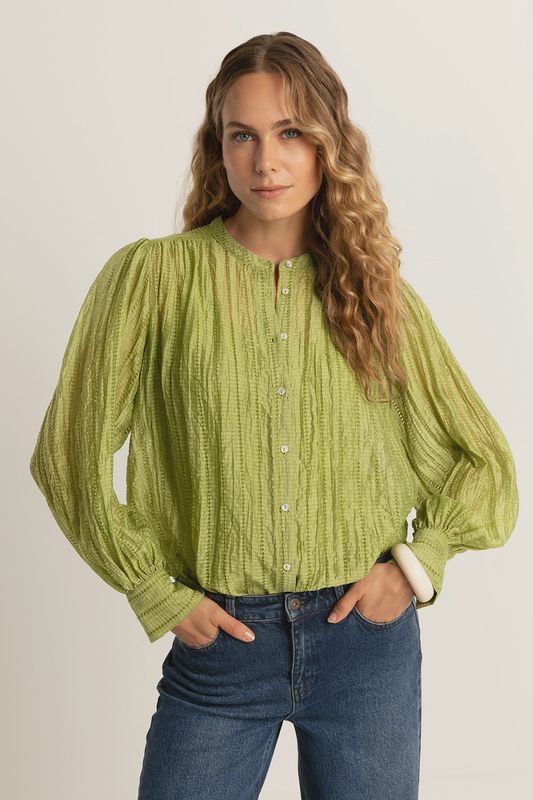 Expresso Blouse woven fancy lyocell