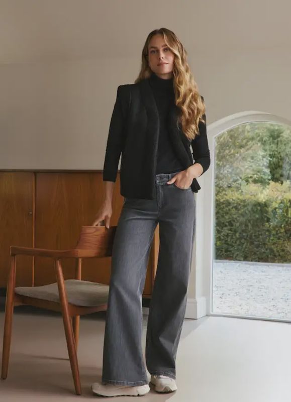 Expresso gilet teddy zwart