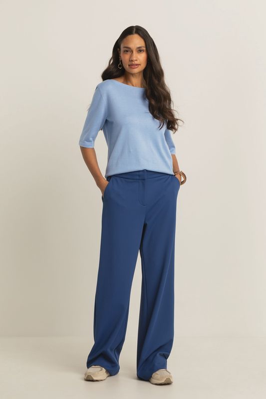 Expresso Pants travel wide with belt