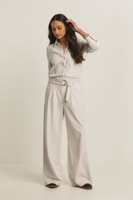 Expresso Pants travel wide with belt - 223