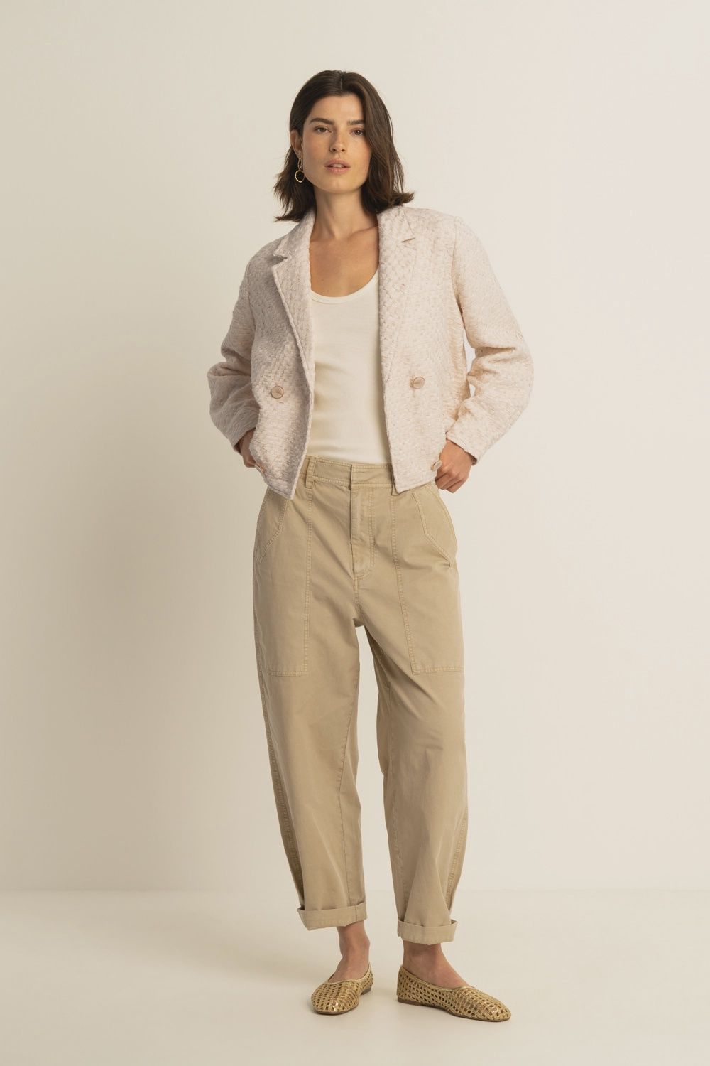 Expresso Pants pockets woven