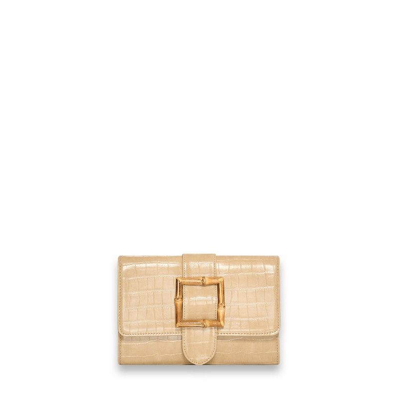 Bulaggi Croc Sezina clutch zand