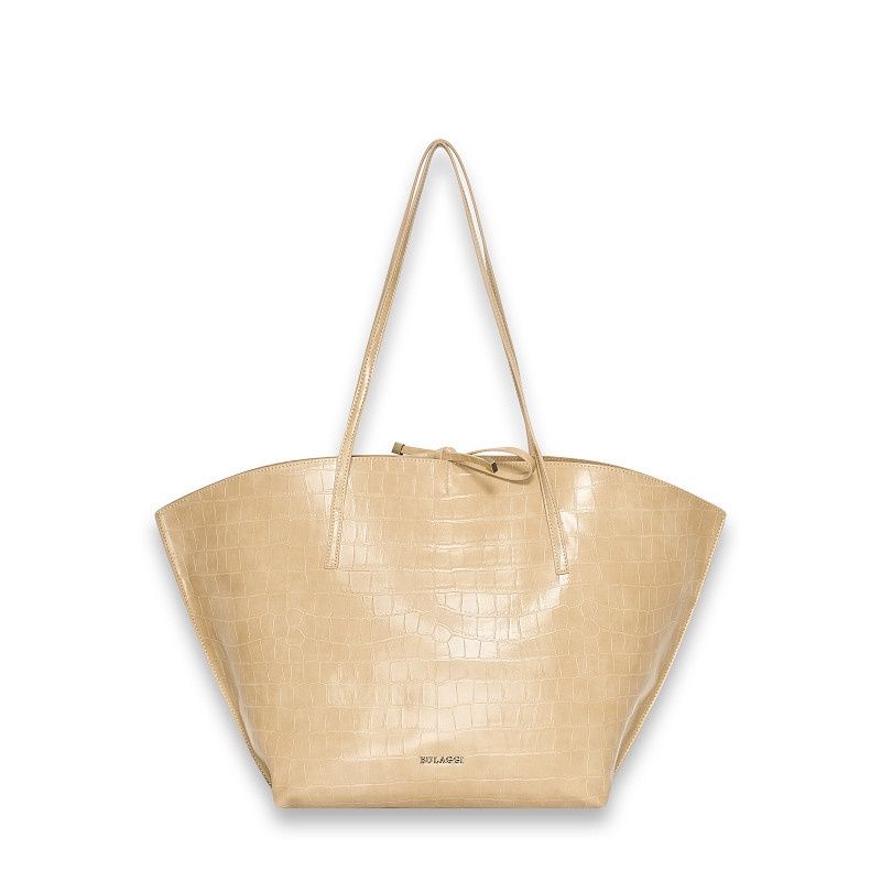 Bulaggi Croc shopper zand