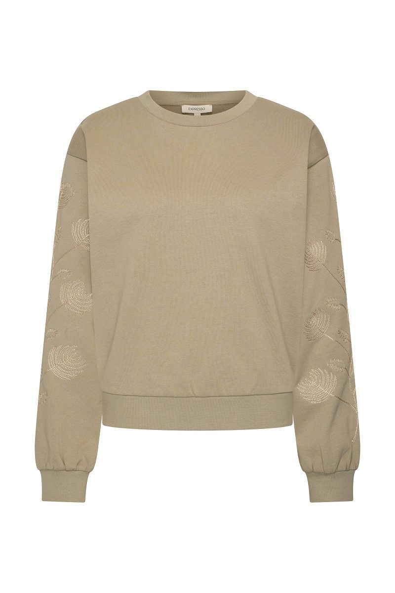 Expresso Sweater jersey embroidery