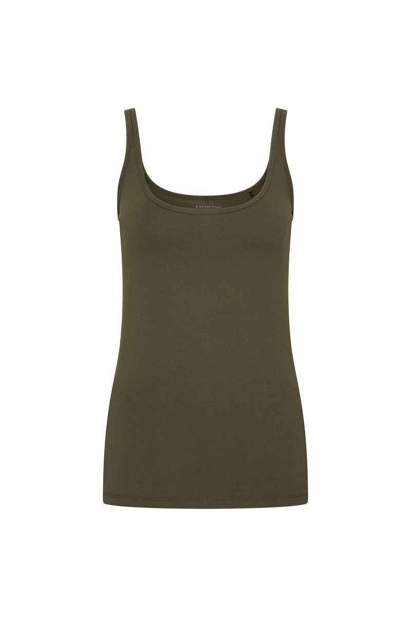 Expresso Singlet jersey olive