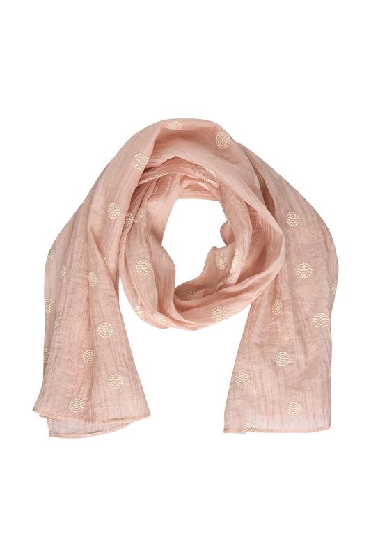 Expresso Scarf woven embroidery