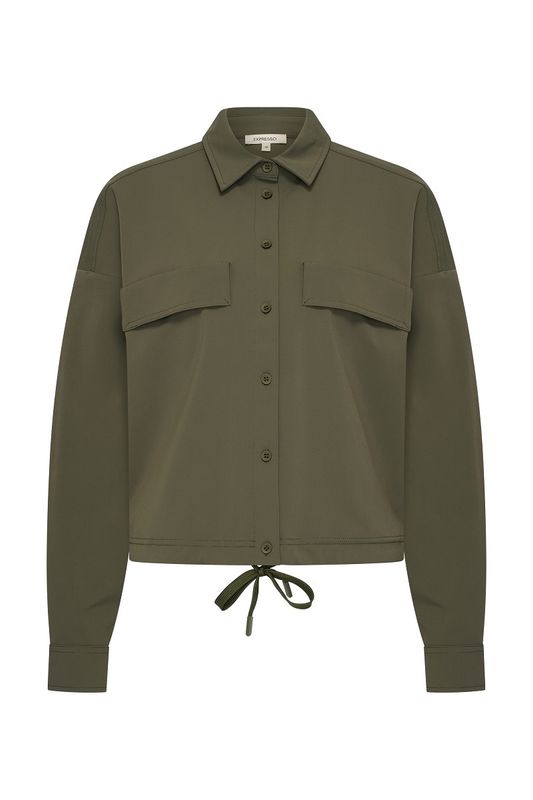 Expresso Blouse travel drawstring