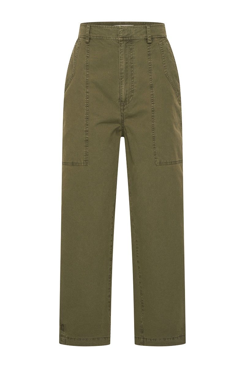 Expresso Pants pockets woven olive