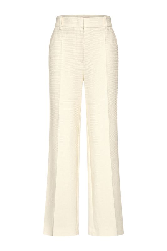 Expresso pantalon bouclé wit