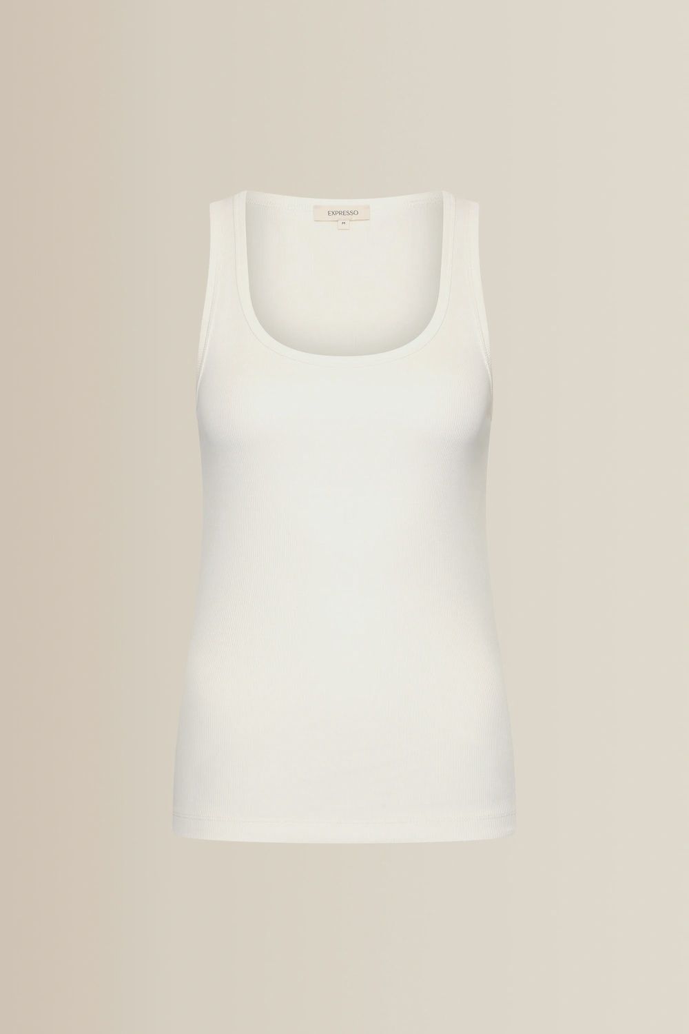 Expresso Basis singlet rib off-white