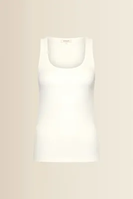 Expresso Basis singlet rib off-white