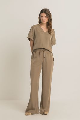 Expresso Pants wideleg lead grey