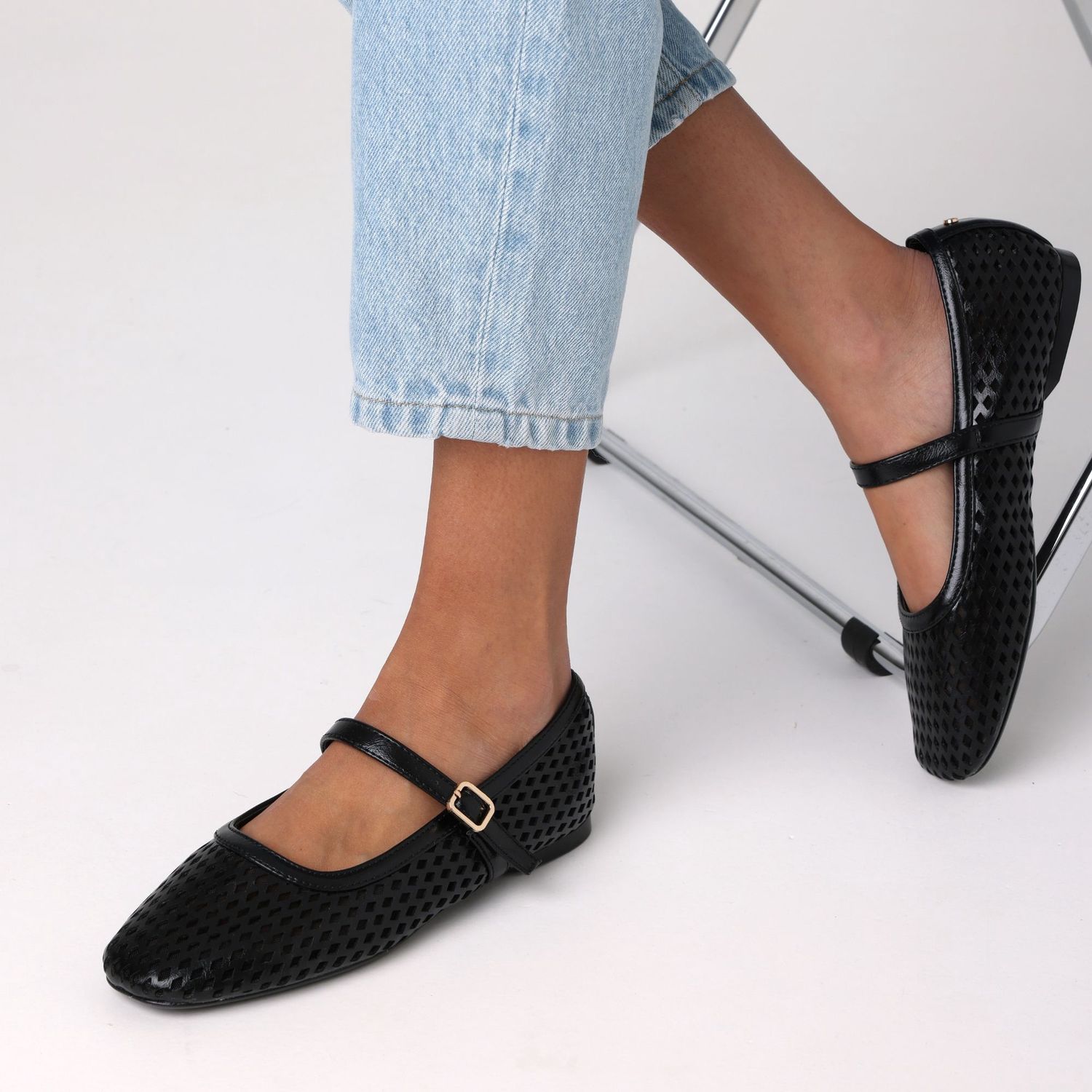 Mexx Tamarine ballerina zwart