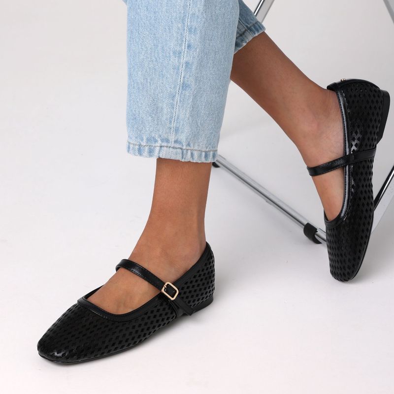 Mexx Tamarine ballerina zwart