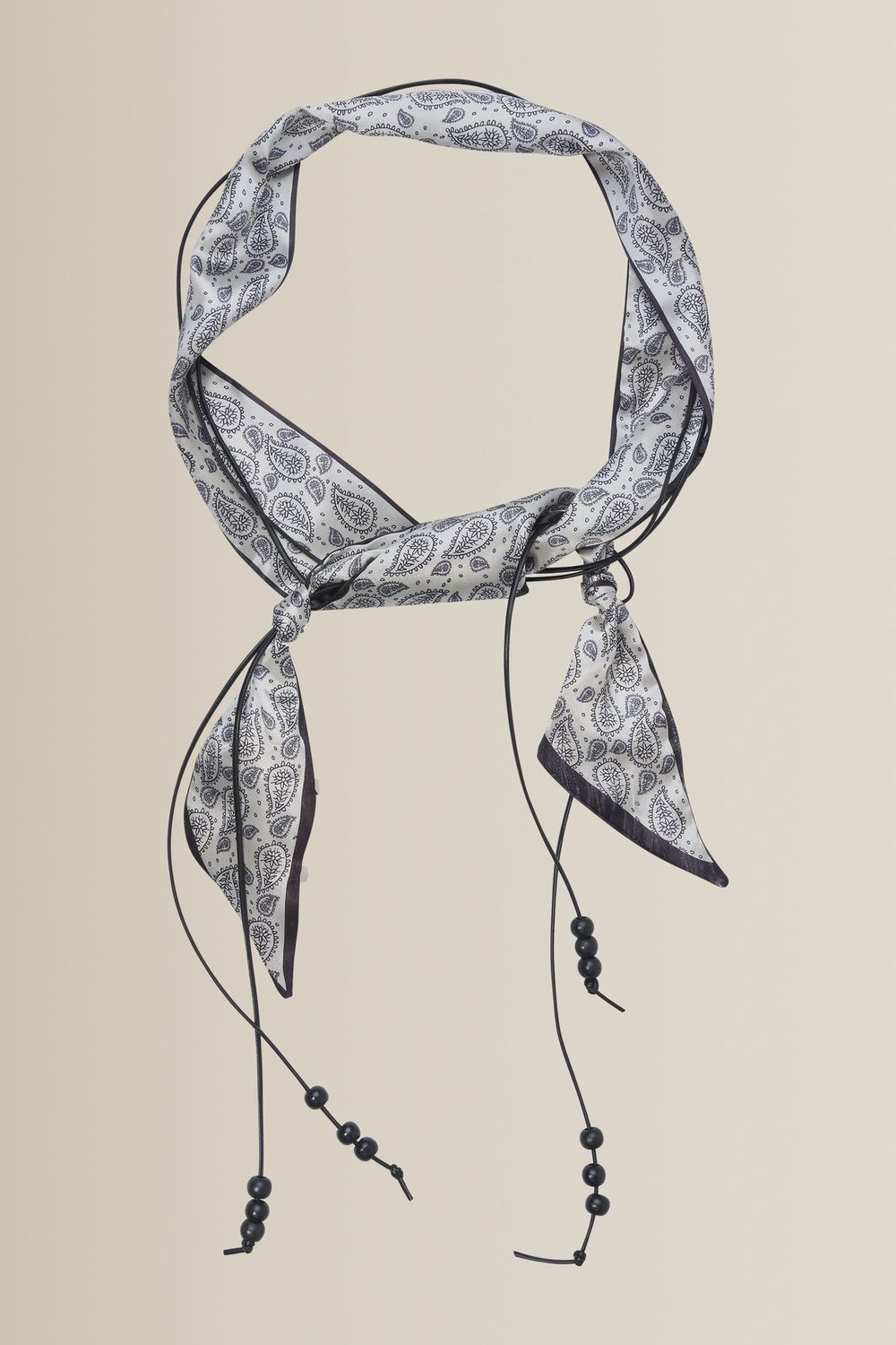 Expresso Shawl met kralen