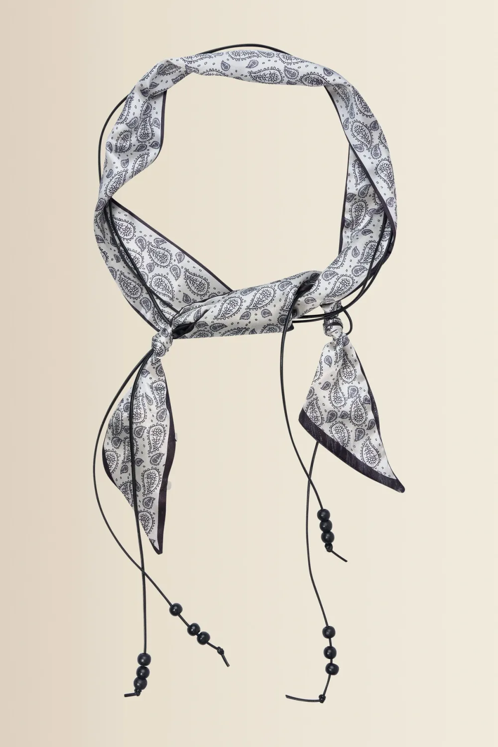 Expresso Shawl met kralen