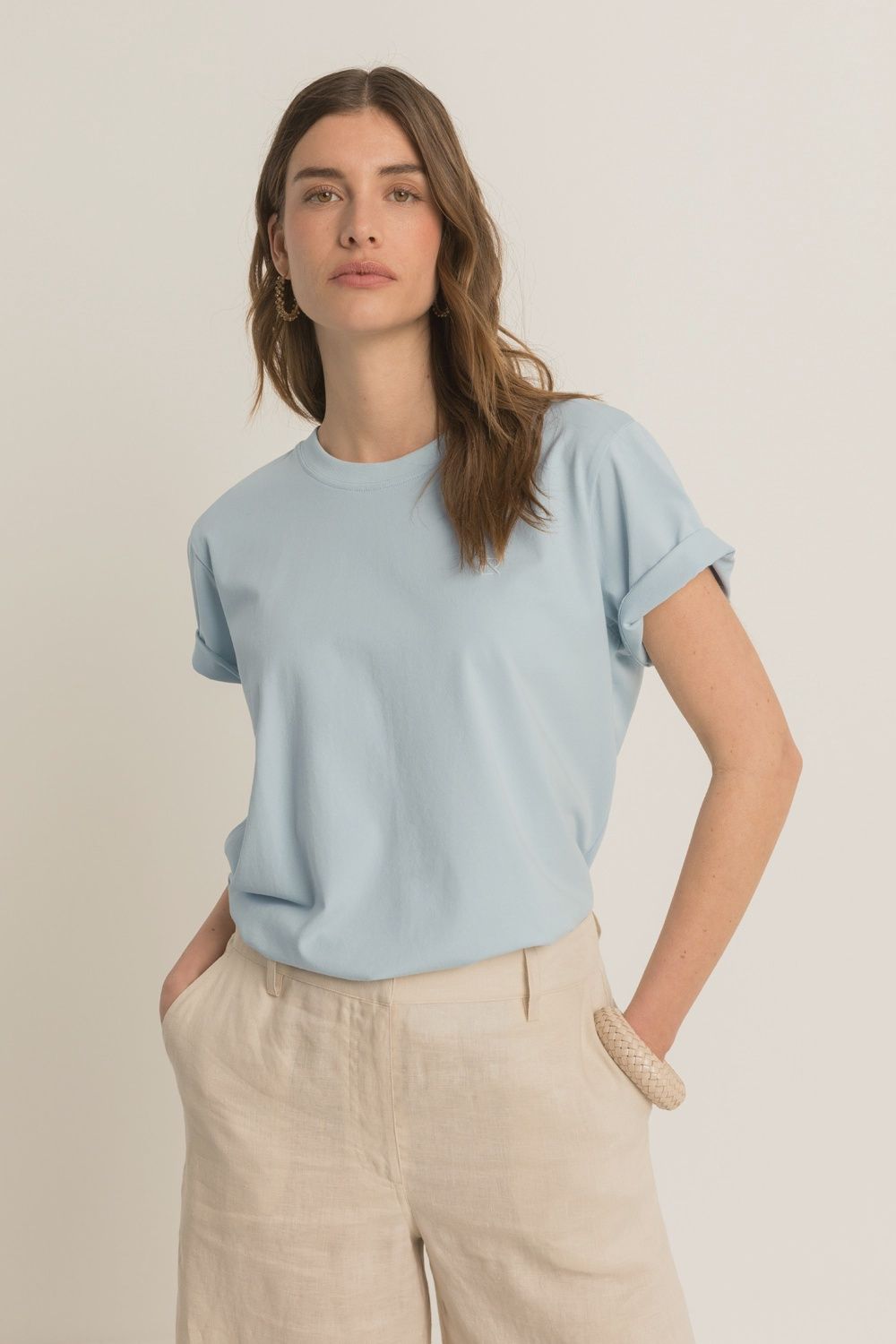 Expresso t-shirt baby blue