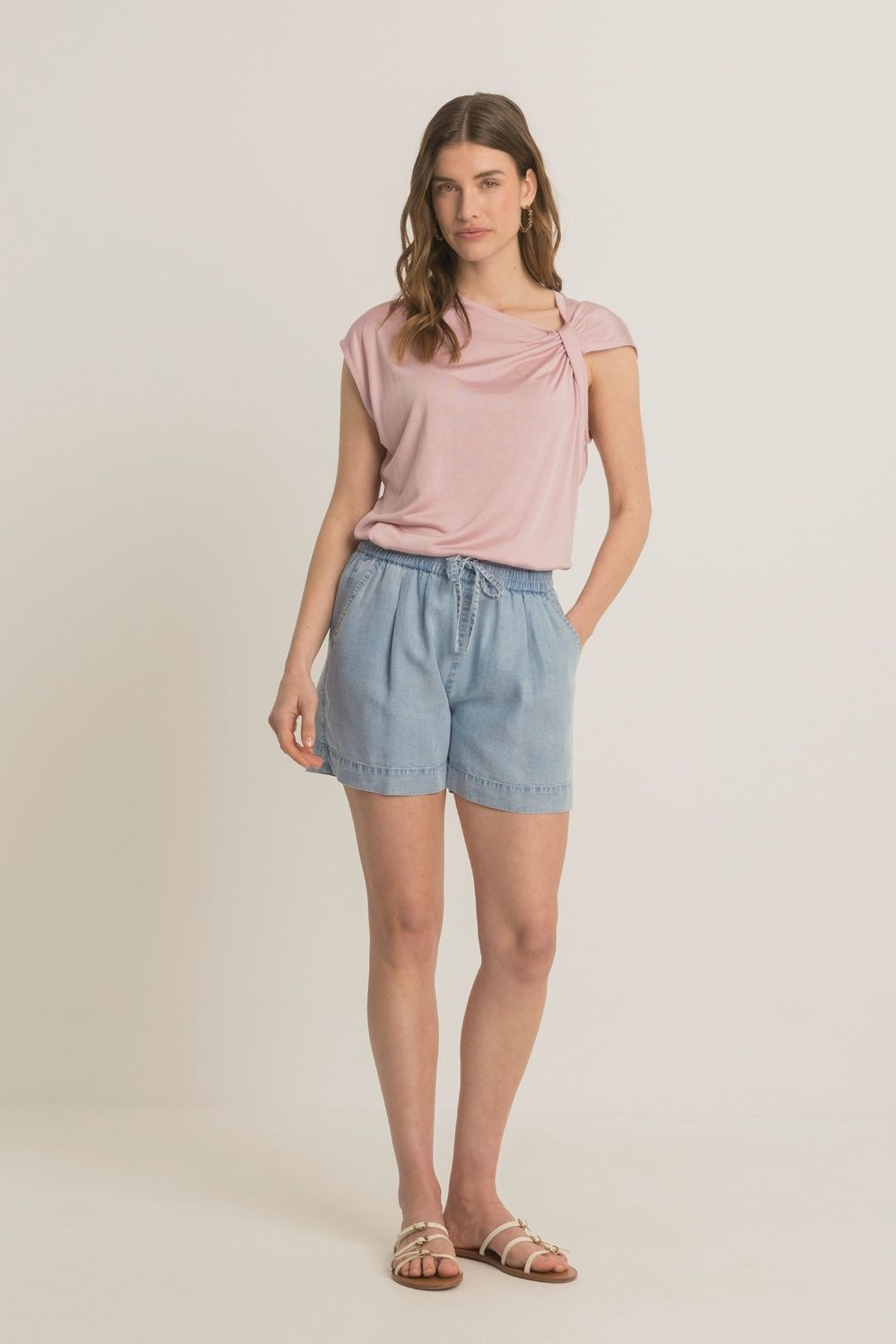 Expresso Short denim soepelvallend