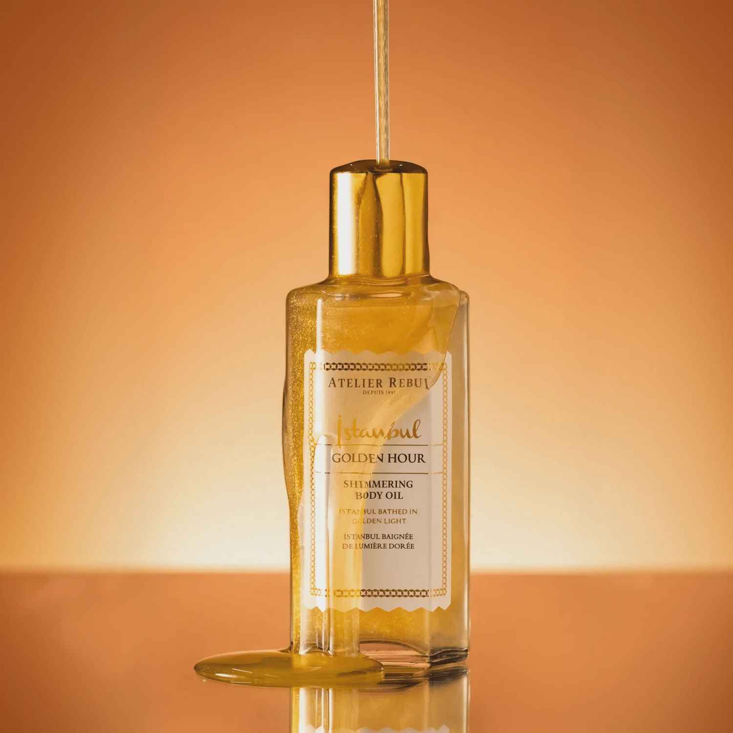 Atelier Rebul Golden hour shimmering body oil