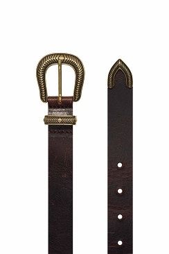 Expresso Riem rain drum bruin cowboy gesp