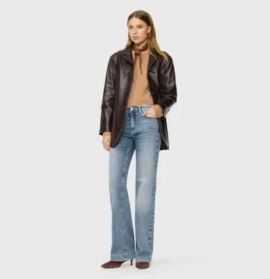 MAC Jeans Dream wide authentic sky blue wash