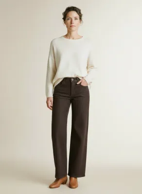 MAC Jeans Wide Flaire brown rinsed
