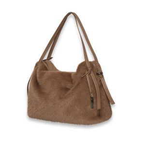 Bulaggi Furry shopper sand