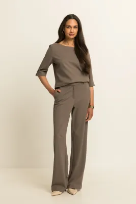 Expresso Pantalon travel twill brown