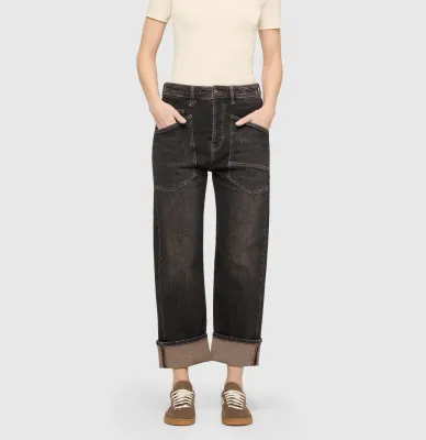 MAC Jeans Baggy straight brown tinted