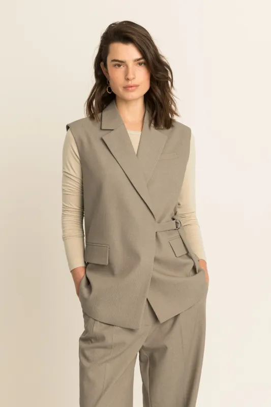 Expresso Gilet taupe